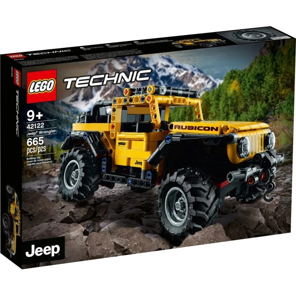 Lego Technic Jeep Wrangler 9 Ani+ 665 Piese 42122